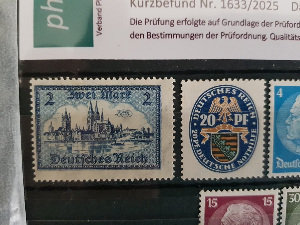 Γερμανική Αυτοκρατορία  - Μεταχειρισμένα γραμματόσημα, ελεγμένα και εγκριμένα. #3.2
