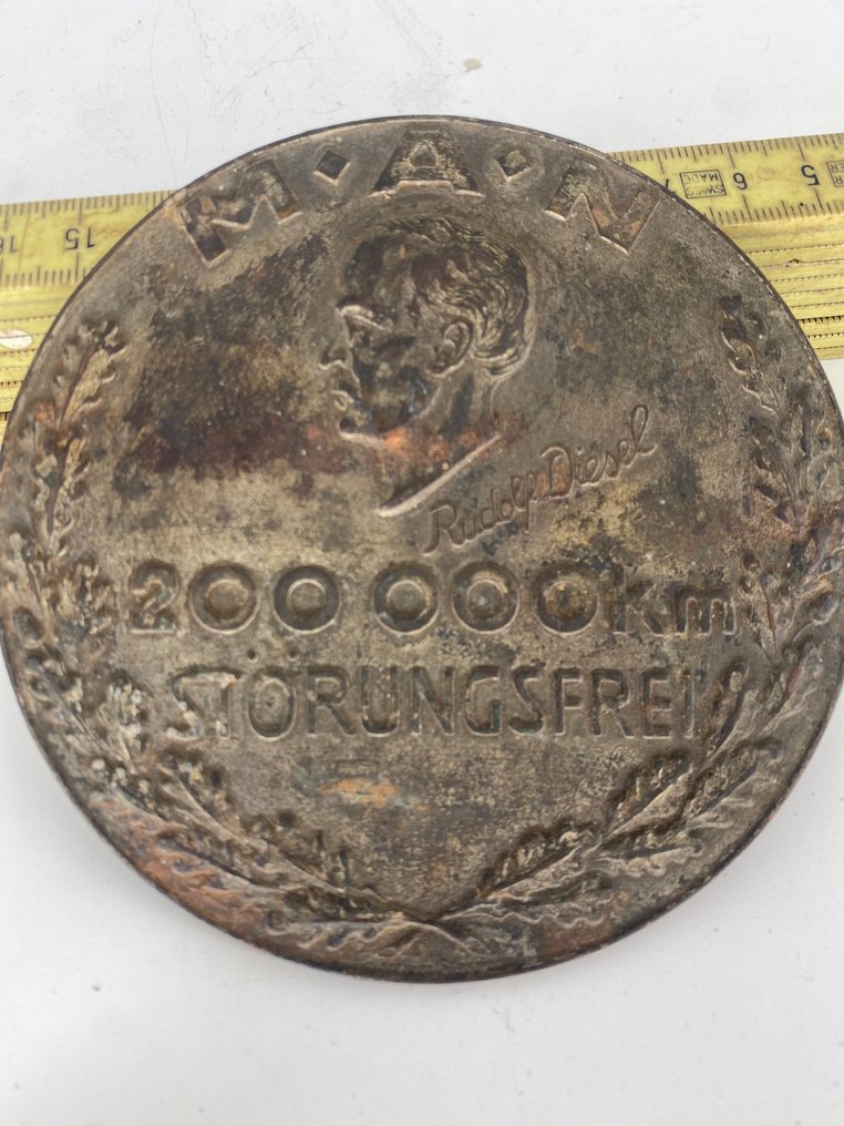 引擎盖饰品 - MAN - Radiatorbadge 200.000km storingsvrij #4.3