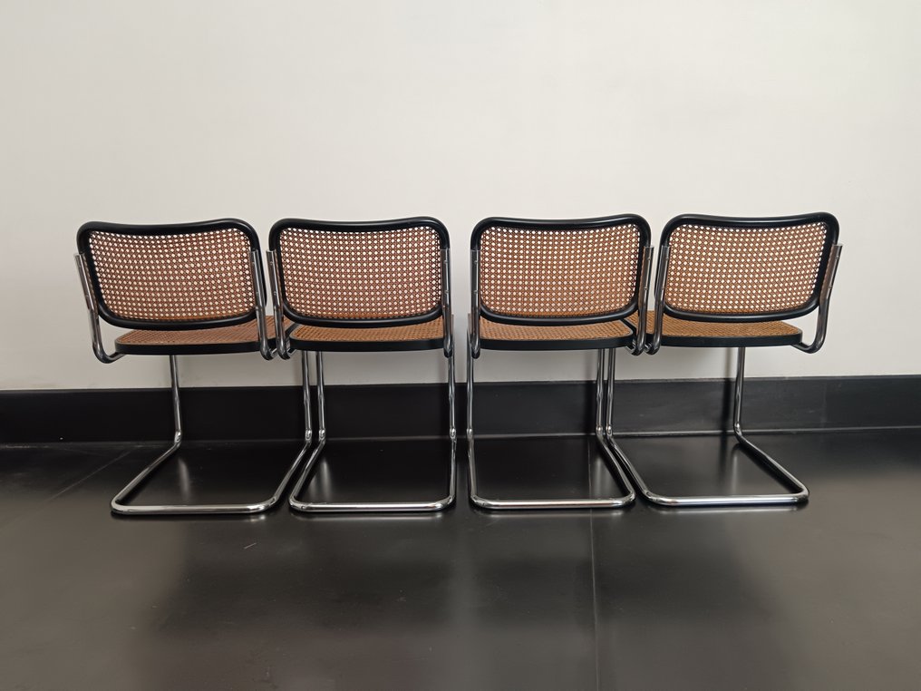 Gavina - Marcel Breuer - 椅子 (4) - Cesca chair - 藤, 木, 钢 #3.2