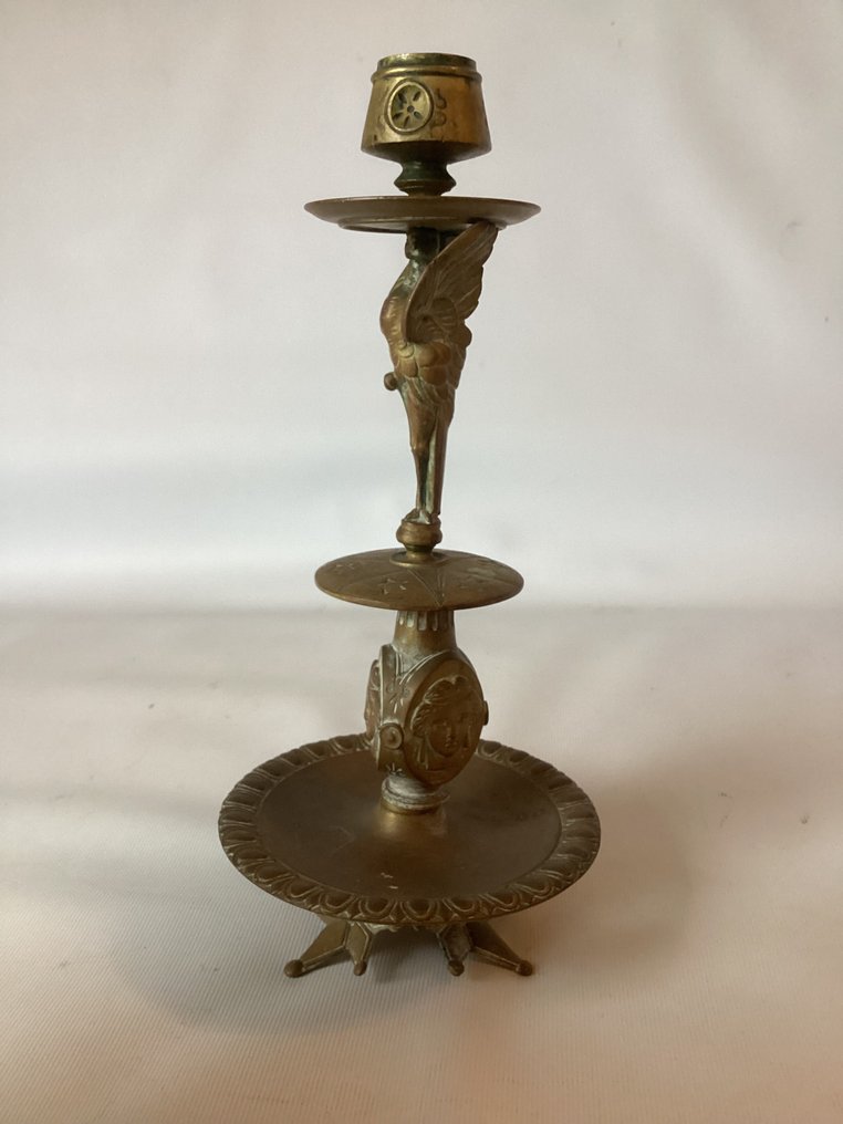 Candleholder Following an ancient Roman example - Bronze, Brass - To ancient Rome #2.1
