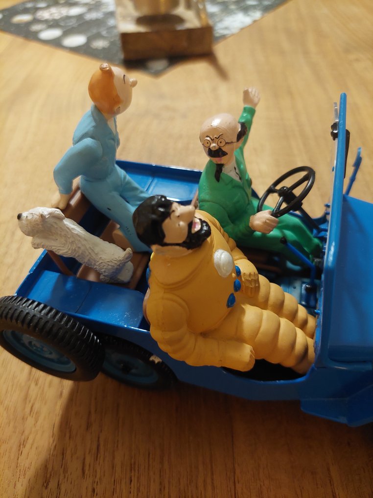 Moulinsart - Figurine de acțiune - Jeep bleue Hapax - Objectif Lune - Belgia #2.1