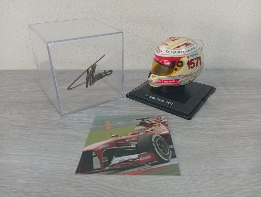 Ferrari - Fernando Alonso - 2013 - Maßstab 1/5 Helm #1.0