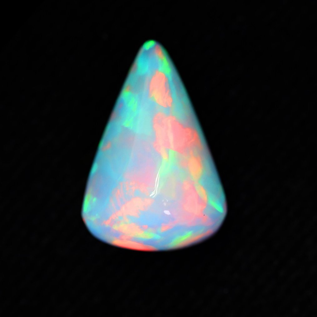 5,00 καρατίων, εξαιρετικός Welo Opal 1,70 x 1,10 εκ., από την Αιθιοπία, μαγευτικό παιχνίδι χρωμάτων Καμπουσόν- 1 g #1.0