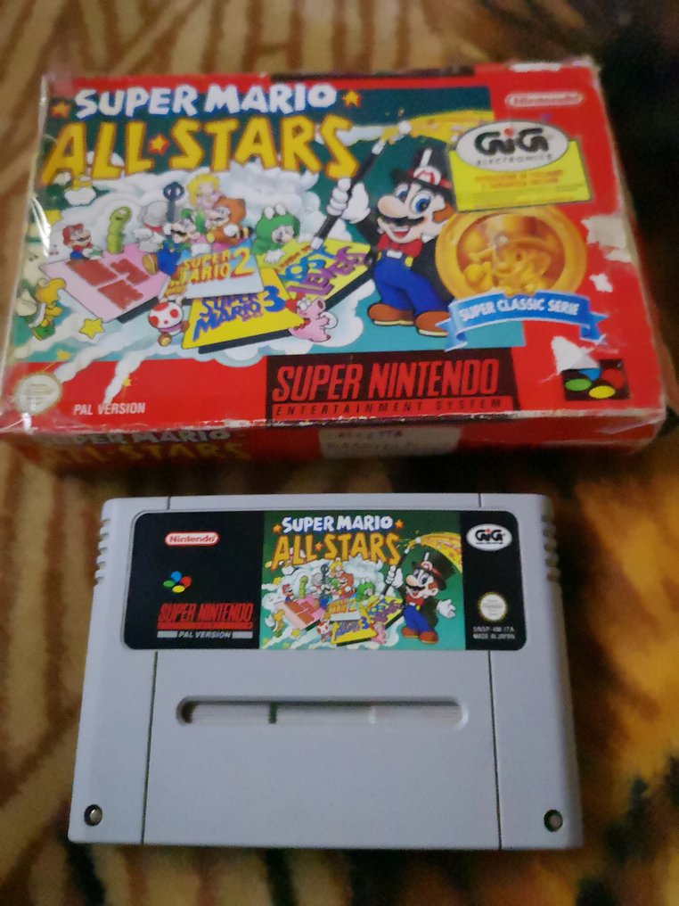 Nintendo - Snes - Super Mario All-Stars - Video game - In original box #1.0