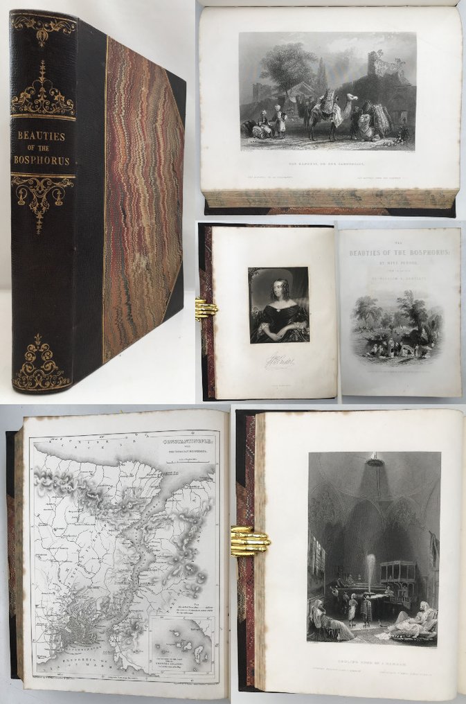 Miss Pardoe - The Beauties of The Bosphorus. Illustrated in a Series of Views of Constantinople and Its Environs. - 1840 #1.0