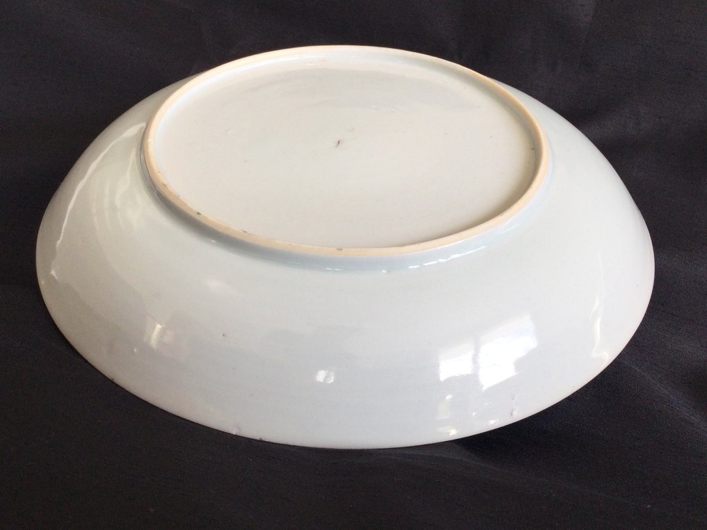 Qing Dynastie - Porseleinen bord met mooie florale beschilderingen - Μπολ - Πορσελάνη #2.1