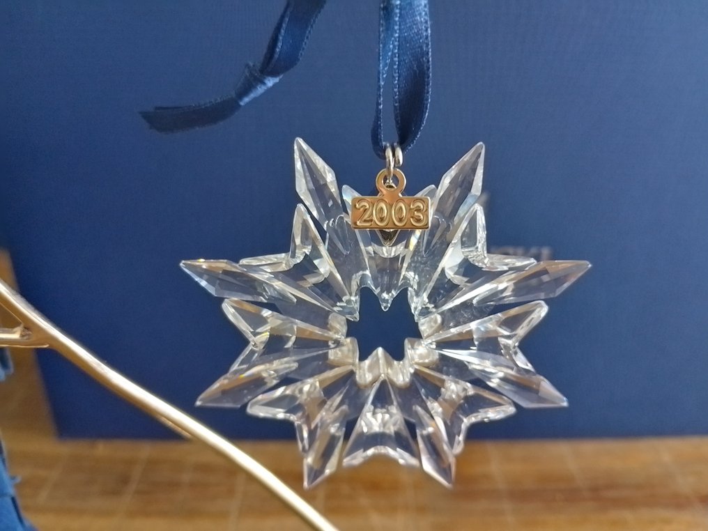 Swarovski - Figurine - Christmas Ornament - Annual Edition 2003 - 622498 - Box + Certificate - Crystal #1.0