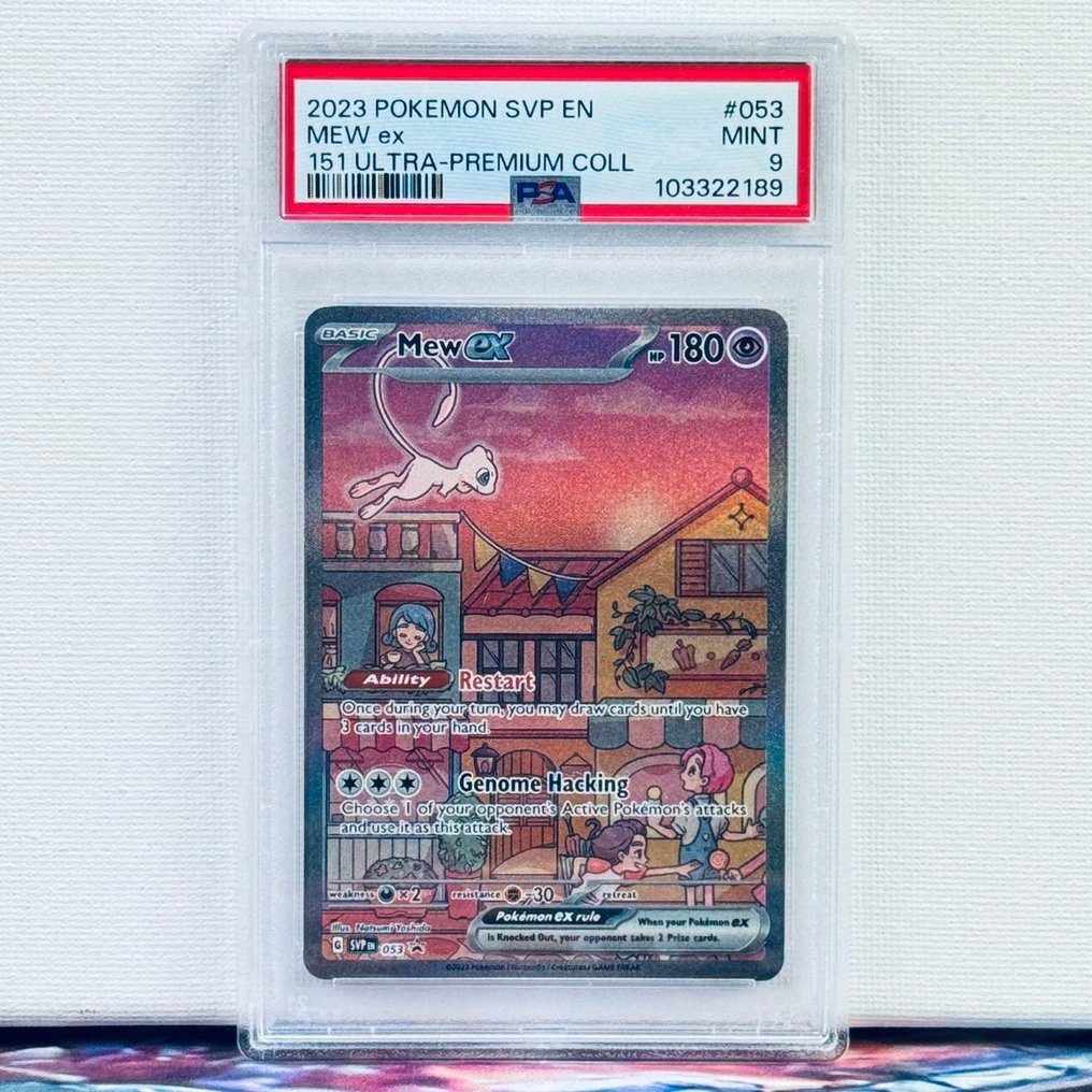 Pokémon Graded card - Mew 053 - Pokémon - PSA 9 #1.0