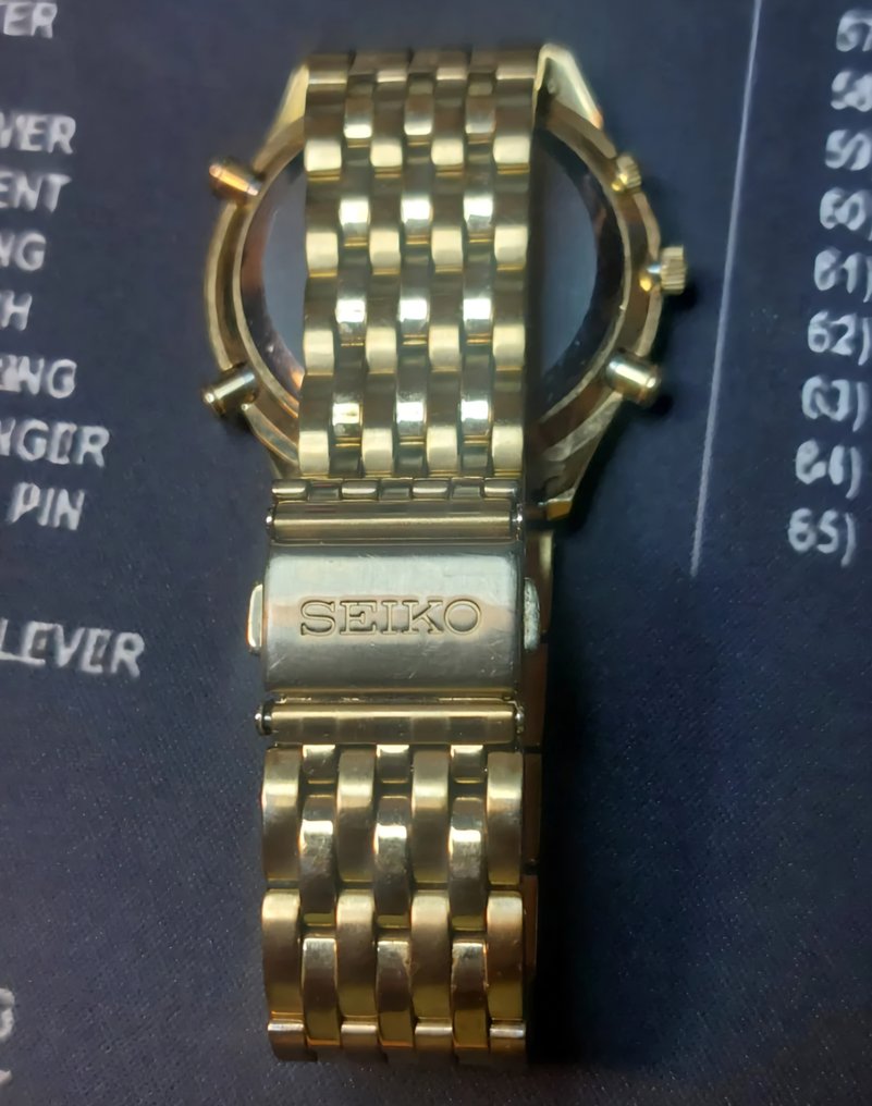 Seiko - Age of Discovery World Timer GMT - 没有保留价 - 5T52 - 男士 - 1990-1999  #1.0