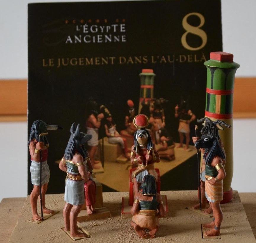 - 西洋鏡 Del Prado n° 8 - Egypte ancienne - 1/32 ème - Le Jugement dans l'au-delà #1.0