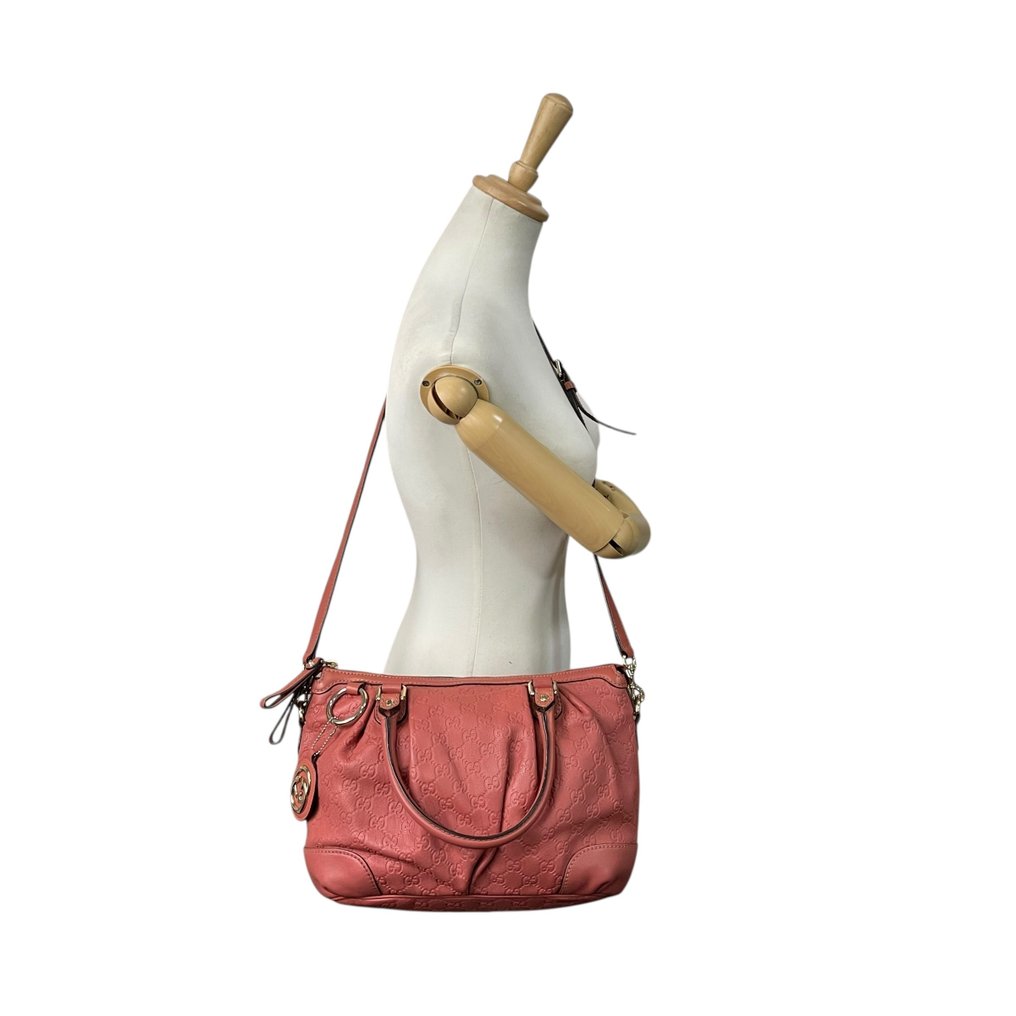 Gucci - Gucci Guccissima Leather 2-Way Handbag with Gold-Tone Hardware - Handbag #4.3