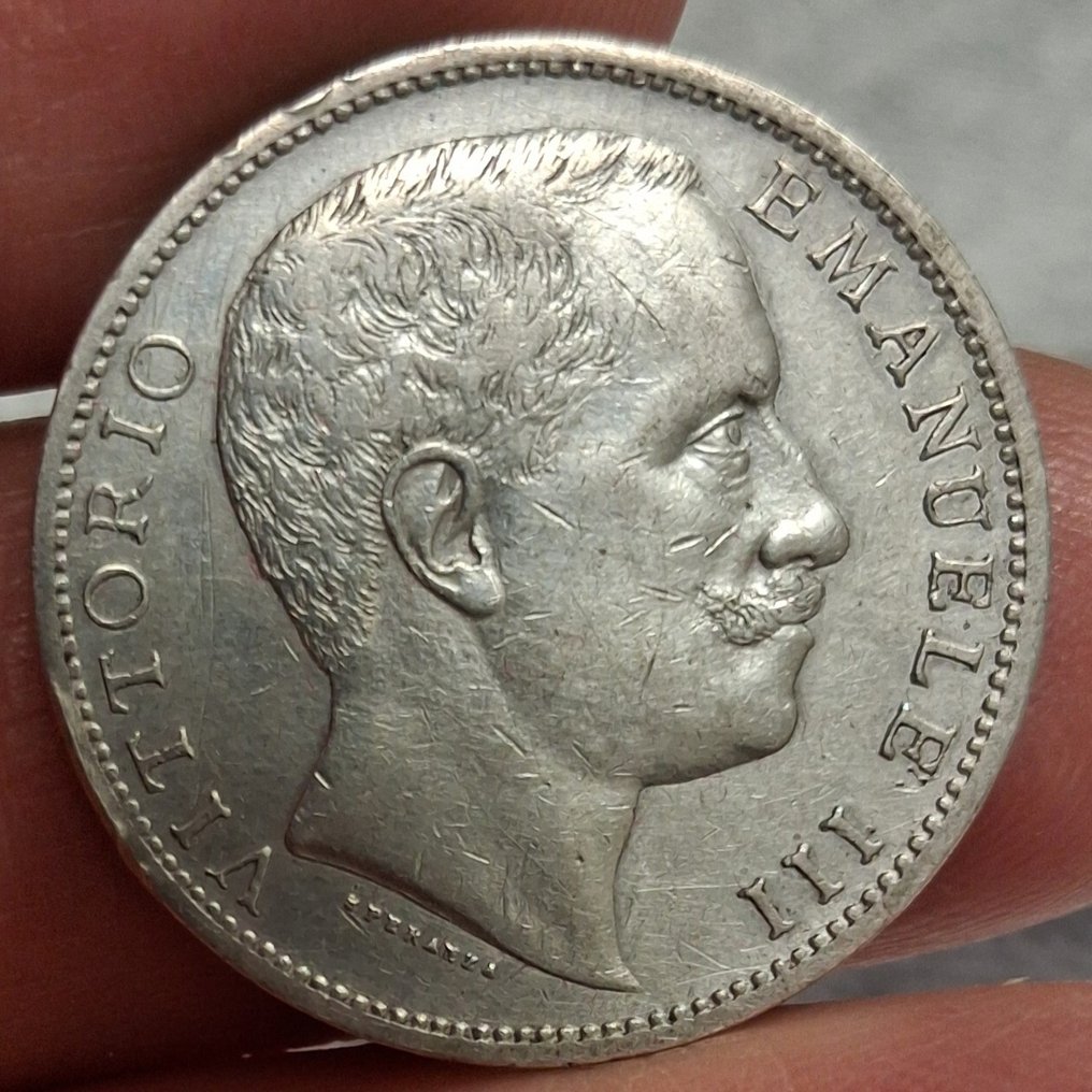 Olaszország. Vittorio Emanuele III. 2 Lire 1905 (Nincs minimálár) #1.0
