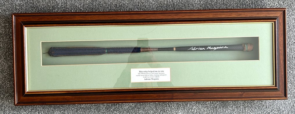 Adrian Maguire - 1992 - Látigo / Látigo de vara 1992 Copa de Oro Hennessy Sibton Abbey #1.0