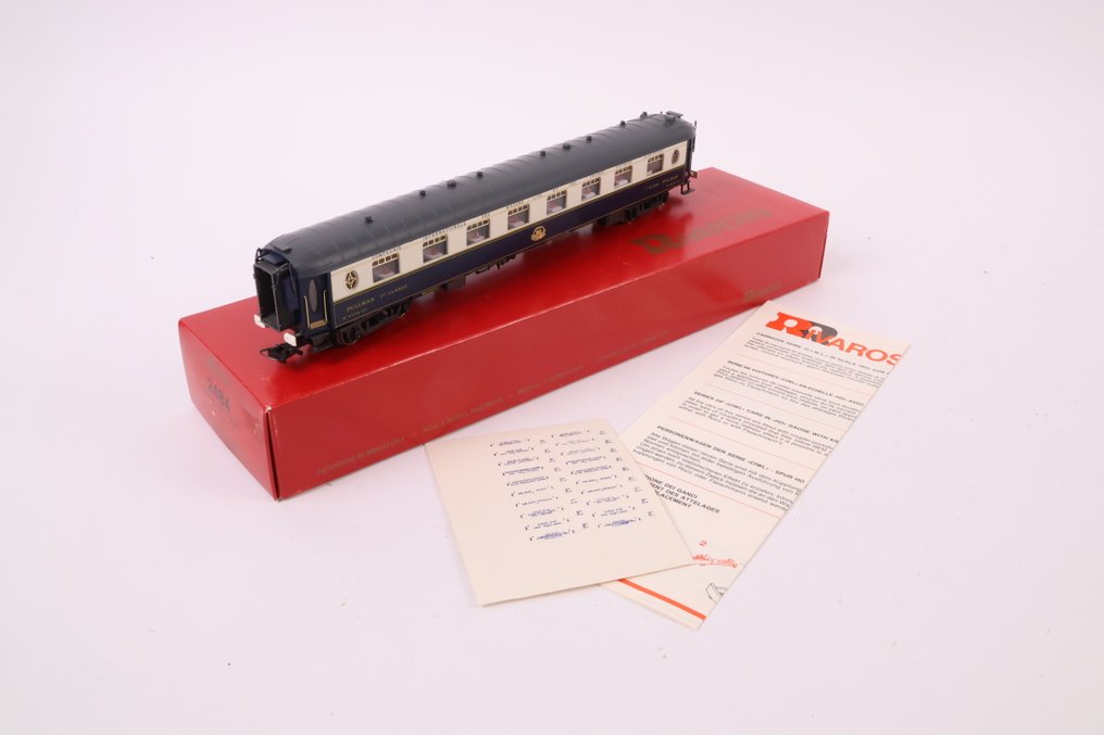 Rivarossi H0 - 2484 - Machetă tren transport călători (1) - Vagon de 1a clasă Pullman Oriënt-Express WP 4028 - CIWL #1.0