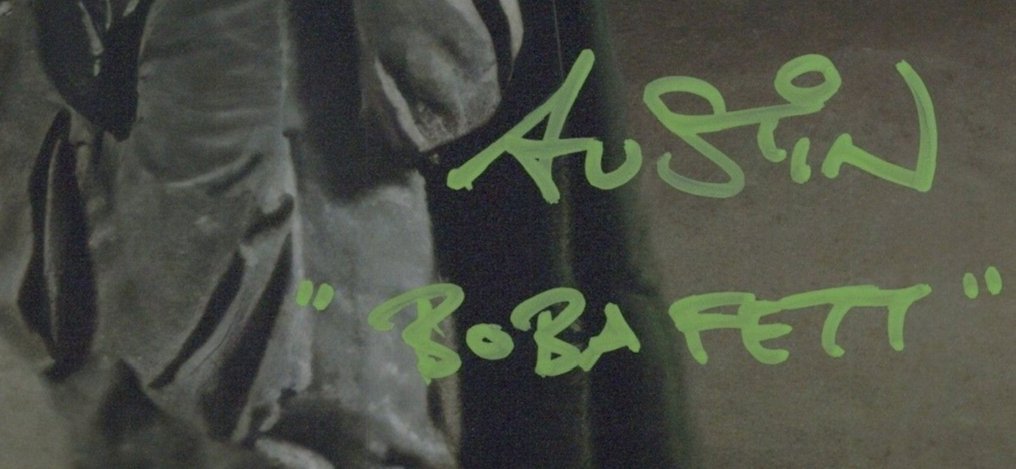 Star Wars - Signed by Mark Austin (Boba Fett) #3.2