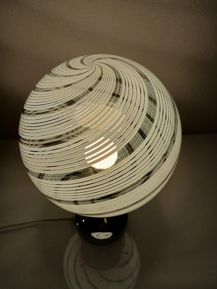 Lampada da tavolo - Vetro - Lampada vortice Space Age #1.0