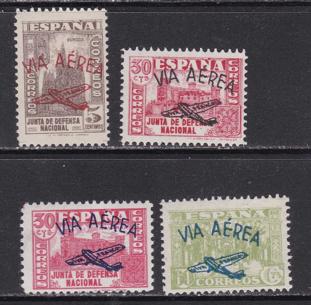 Ifni 1937/1939 - Timbres et séries patriotiques - Neufs sans charnière #3.2