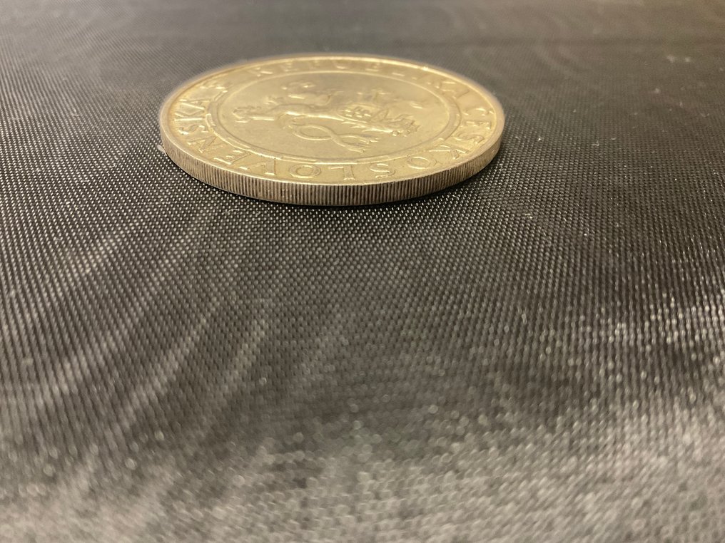 Τσεχοσλοβακία. 100 Korun 1955 / 10th Anniversary - Liberation from Germany  (χωρίς τιμή ασφαλείας) #4.3