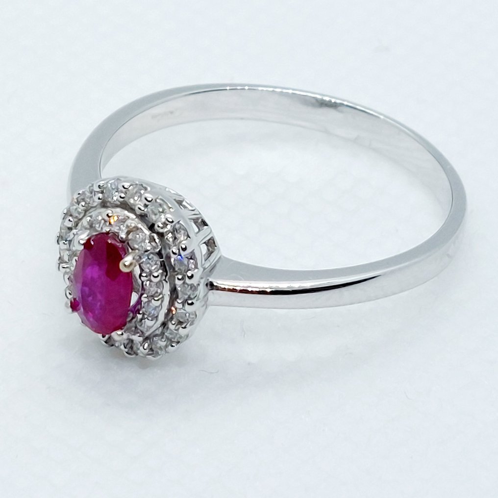 Anel - 18 K Ouro branco #1.0