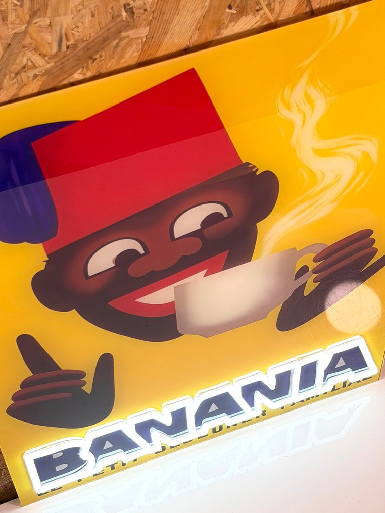 Banania - Sinal de néon - Plexiglass #3.2