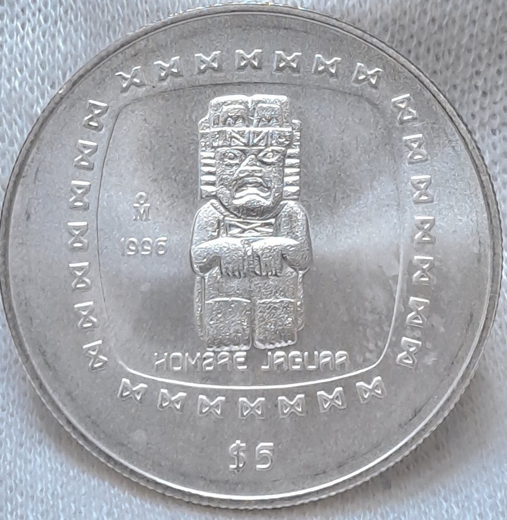 Mexico. 5 Pesos 1996 (No reserve price) #1.0