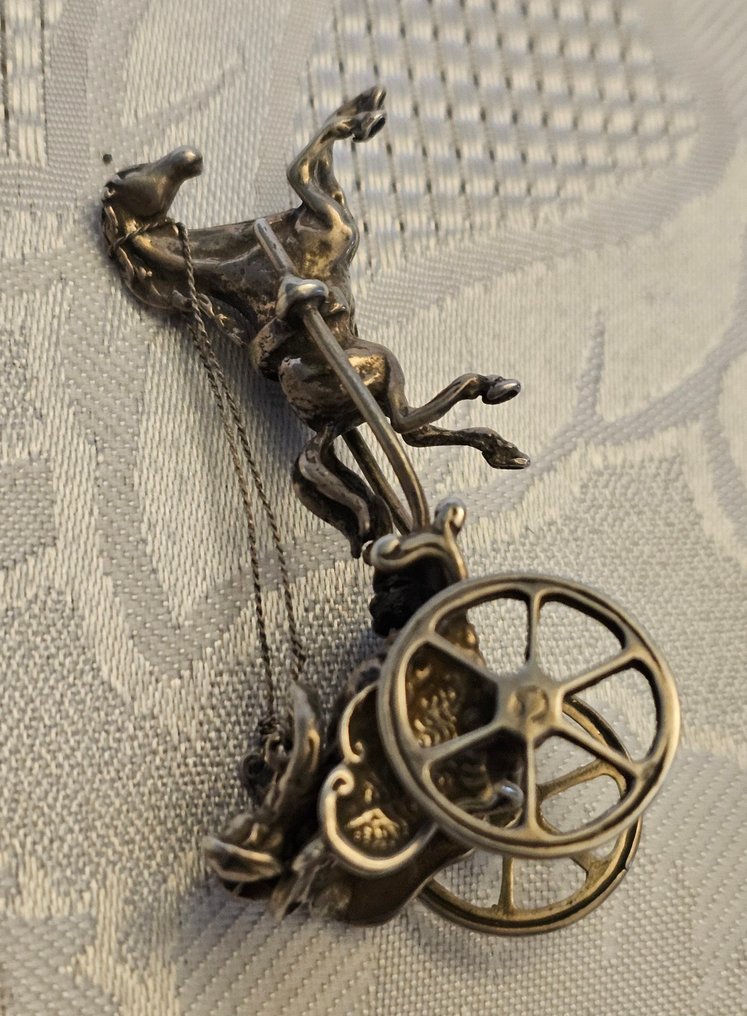 Miniature figurine - Heel oud miniatuurtje - Silver #1.0