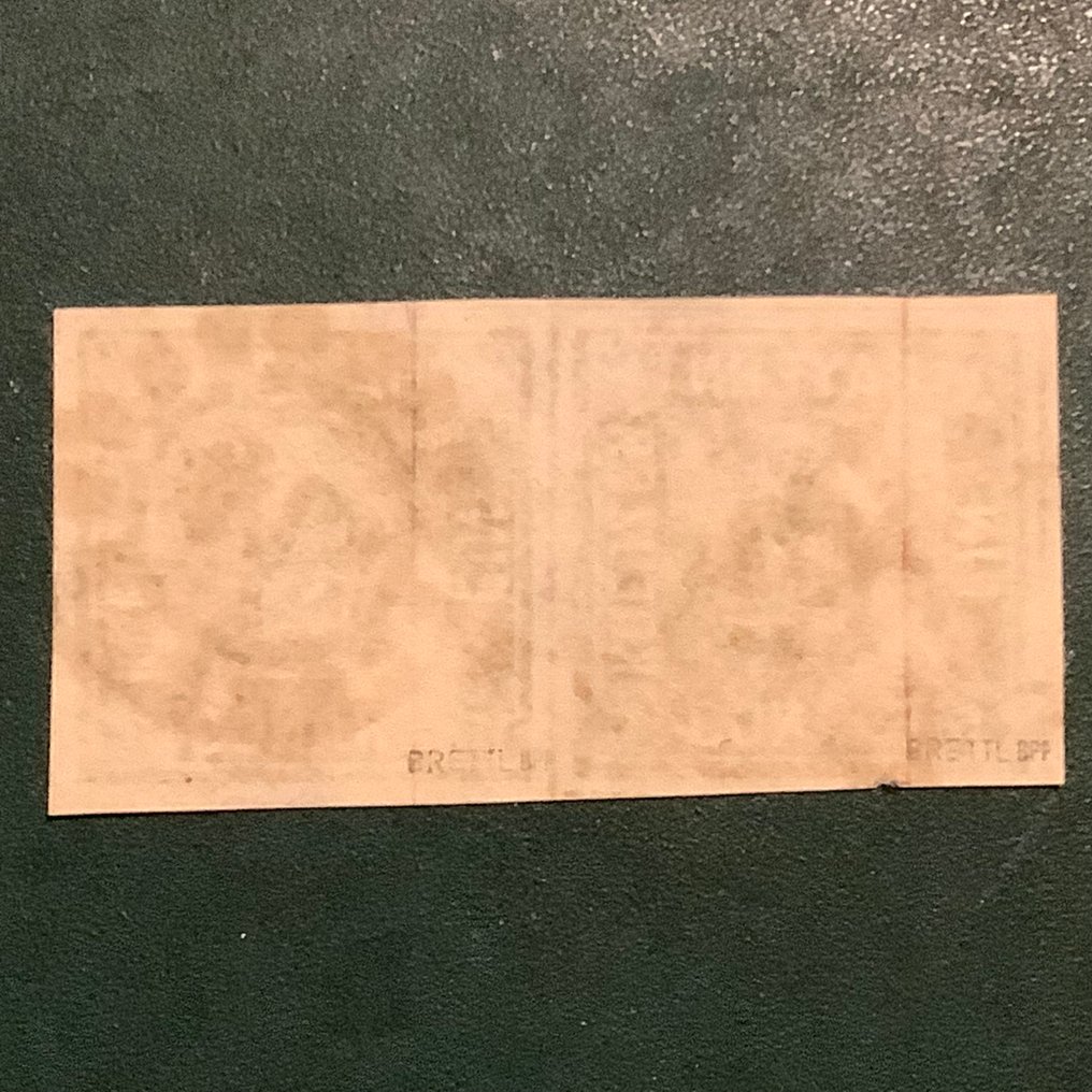 Bavière 1862 - 1 Kreuzer, bouclier de guerre en paire - Brettl certifié - Michel 8 #2.1