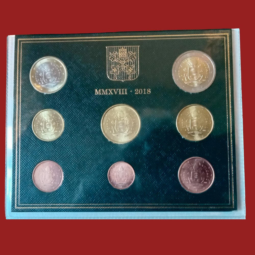 Vatikanet. Year Set (BU) 2018/2020 (2 sets) (Ingen reservasjonspris) #4.3