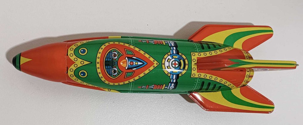 Rocket U.S.A. - 锡制玩具 - MP-1 Rocket - 1990-2000 - 日本 #1.0