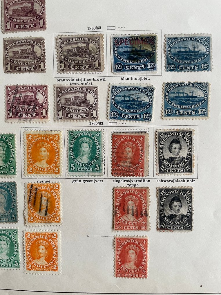 新不伦瑞克省 - 来自旧的将军收藏的部分 #4.3