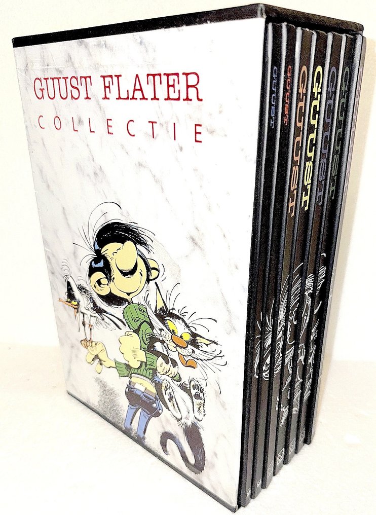 Guust Flater - André Franquin. Collectie in originele cassette - 7 - Prima edizione belga/1992 #1.0