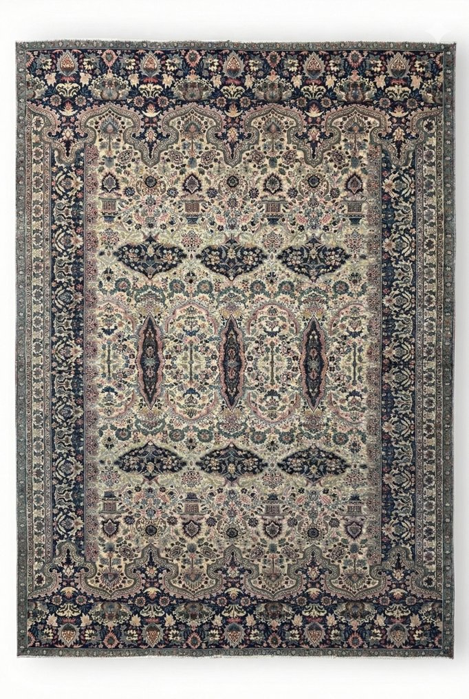 宏伟古老的开塞利 - 小地毯 - 300 cm - 195 cm - 有证书 #1.0