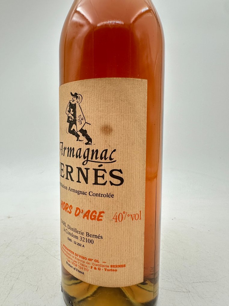 Bernés - Armagnac - Hors D'age - b. 1980s - 70cl #3.2