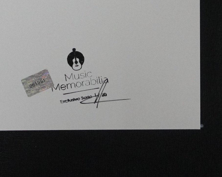 Jimi Hendrix on Drums, Monterey Pop Festival, 1967 - Fine Art Photography - XL 42x30 cm - Limited Edition 01/20 - Gallery Stamp & Curator Signature - Collector - No Reserve #3.2