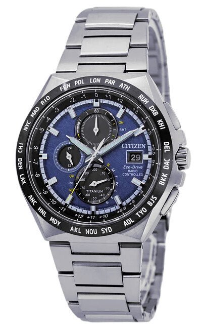 Citizen - Collection AT8 Super Titanio - Radiocontrollato - Blue Navy Edition - Men - 2025 #3.2