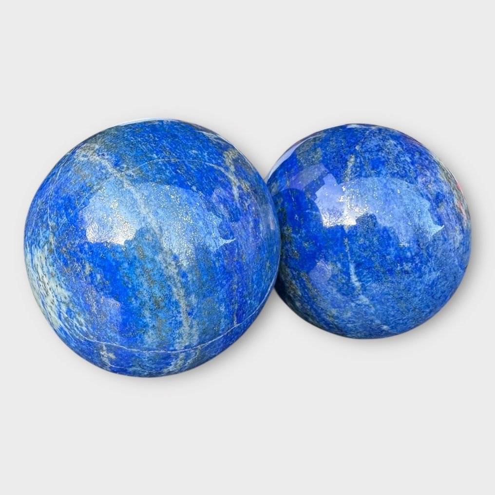 Lapislazuli høj kvalitet Sfære- 1635 g - (2) #1.0