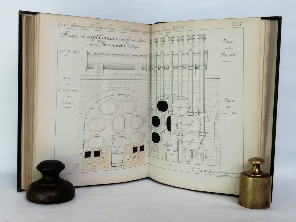 Emile Durand - Le Construteur d'usines a Gaz - 1860 #1.0