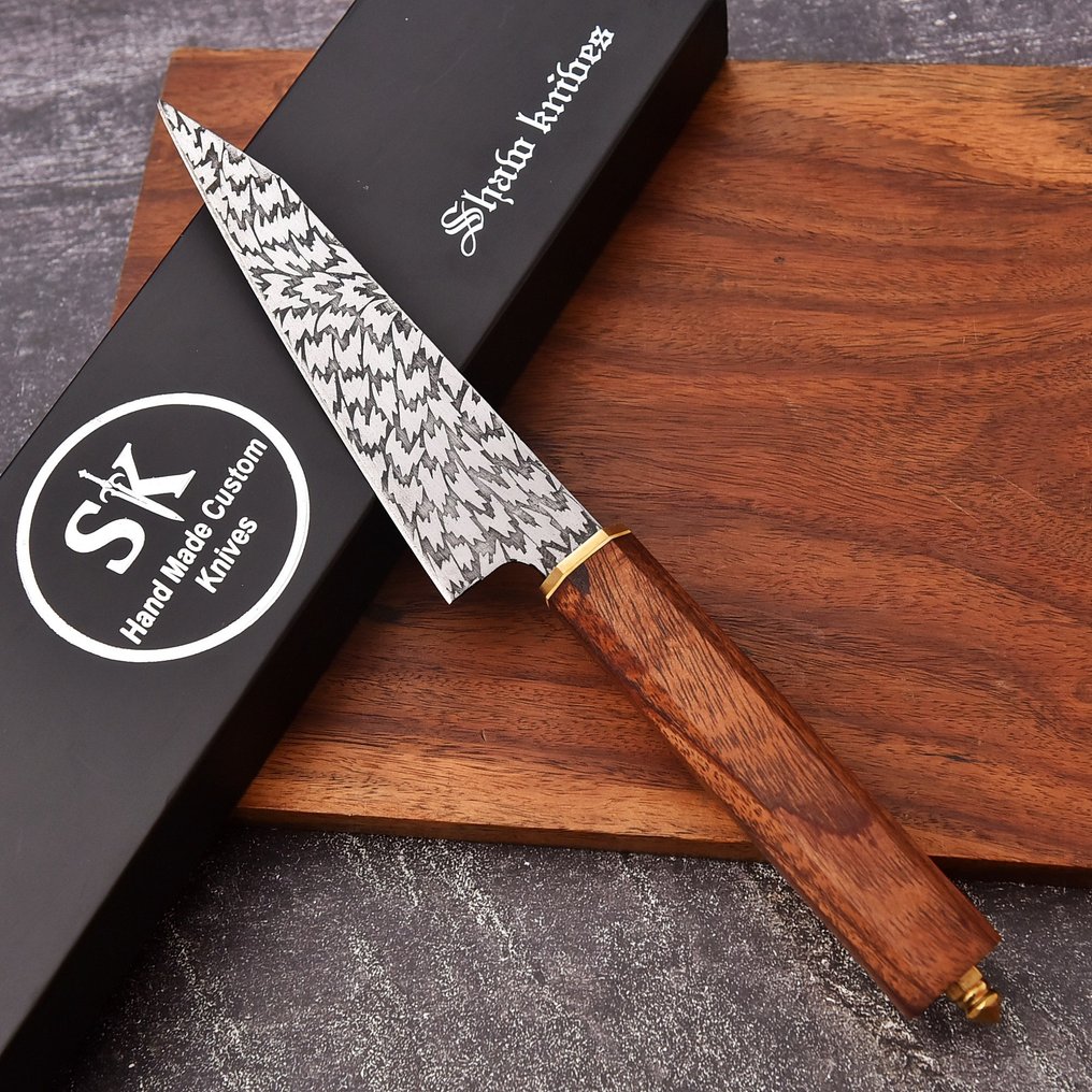 Shaw Knives - Μαχαίρι κουζίνας - Chef's knife - 512 - ζωντανός χάλυβας άνθρακα - Ασία - S.K Chef Knife 512 #1.0