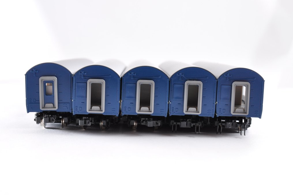 Kato N - 5087-1 - Μονάδα τρένου (5) - Ναχανέ 20, Σετ 5 βαγονιών υπνοδωματίων (Σειρά 20, βαγόνια) - JNR #2.1