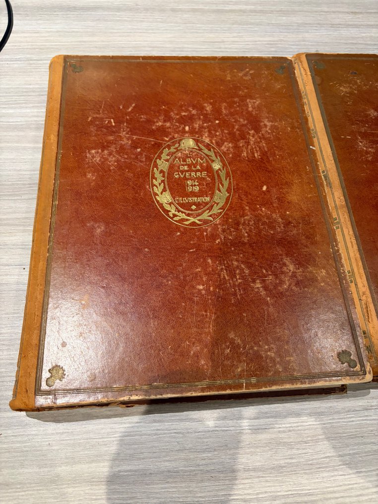 inconnu - Album de la Guerre 1914–1919 – Édition L’Illustration – 2 Volumes reliés – 1922 – 1300 pages – - 1922 #2.1