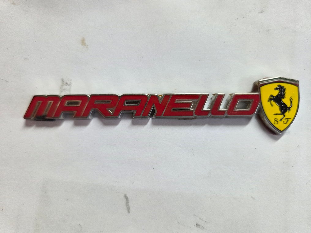 Emblem - Ferrari - FERRARI scritta fregio Maranello #1.0