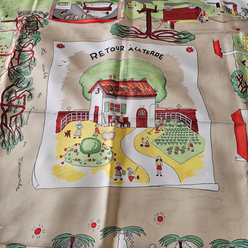 Hermès - Retour à la terre - Foulard #2.1