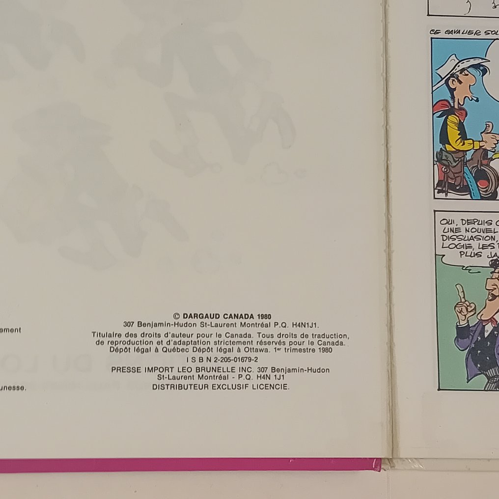 Lucky Luke T43 à T47 - 5x C - 5 Album - Πρώτη έκδοση - 1975/1980 #3.2