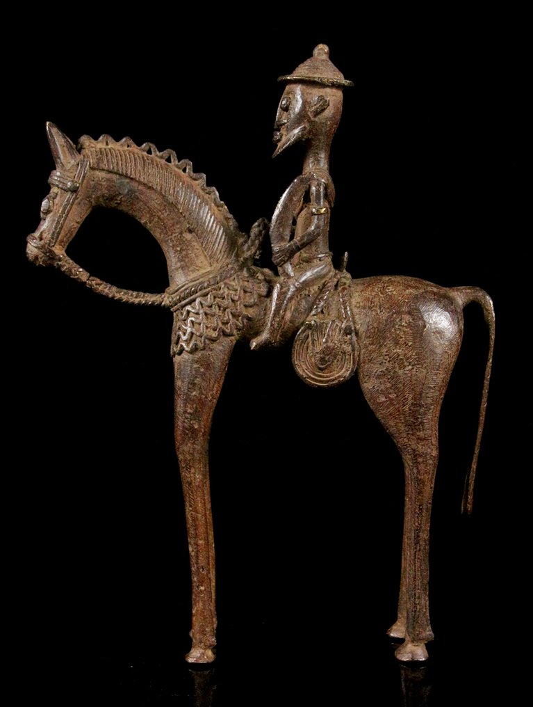 Bronze Rider Figure - Dogon - Mali #1.0