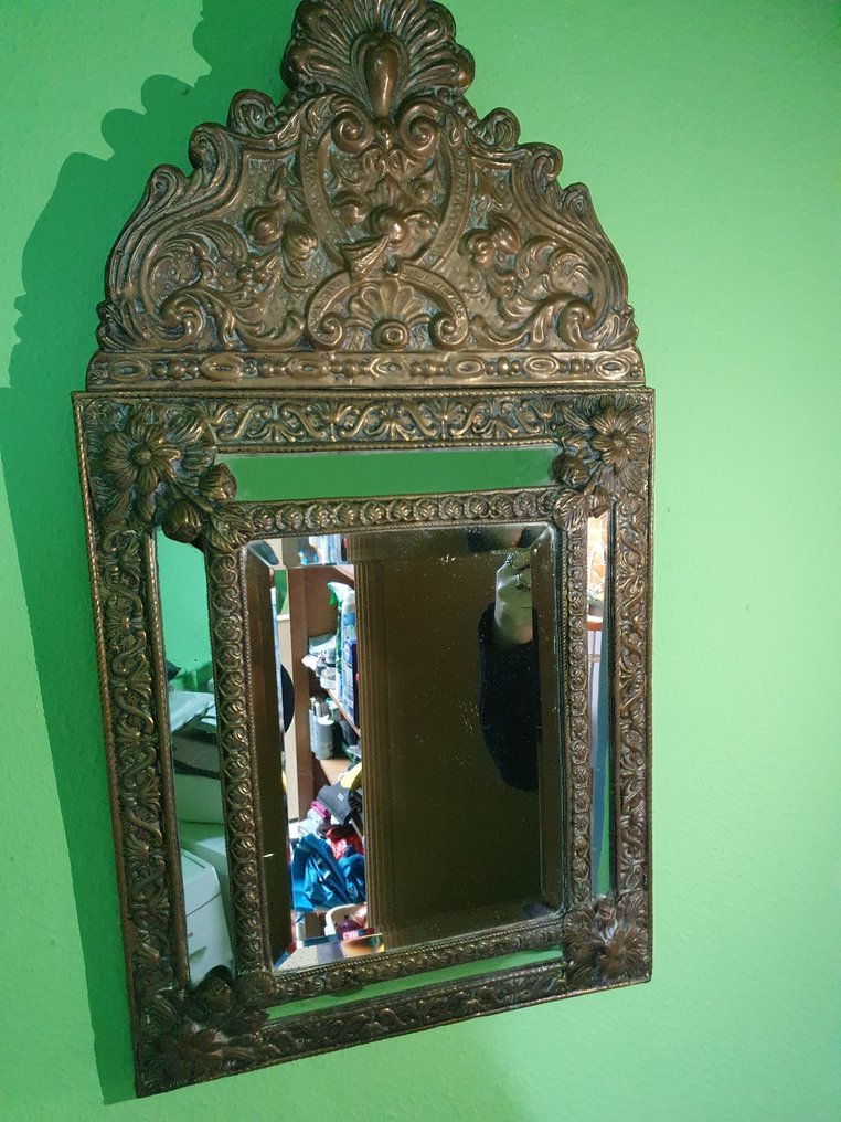 Ornement décoratif - Pays-Bas - miroir mural ancien #1.0