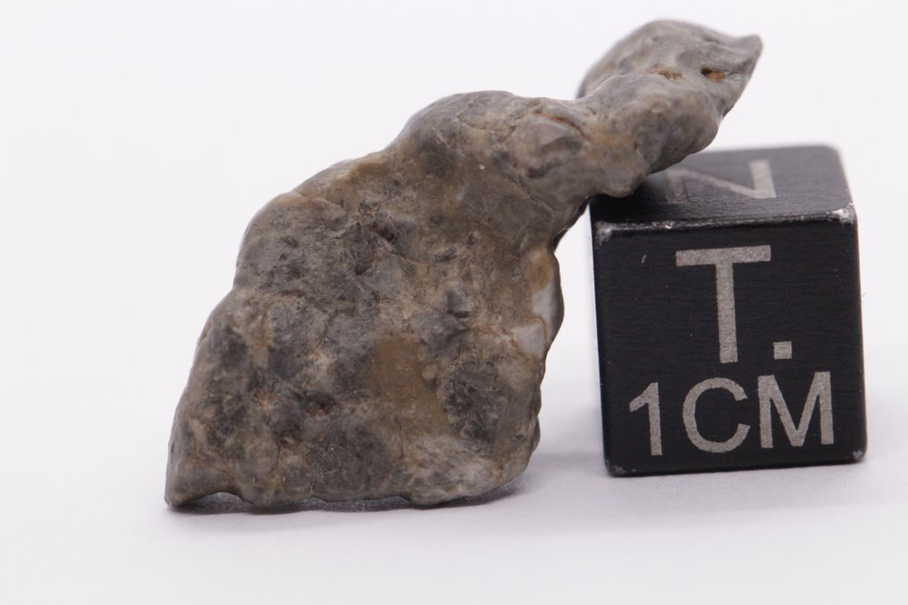 Touat 008 - μετεωρίτης Σεληνιακή Τροκτολιθική τήξη μπρέκια - Ανέπαυτα σπάνιο! - 3.2 g - (1) #2.1