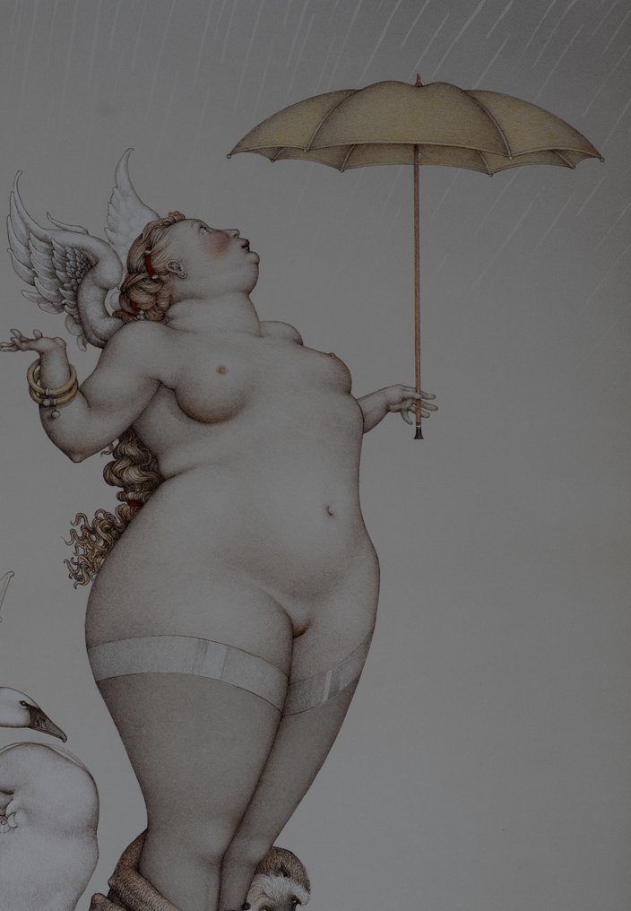 Michael Parkes (1944) - Rain #3.2