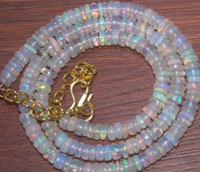 Opál Nyaklánc AA++ Természetes ásvány- 10 g - (1) #3.2