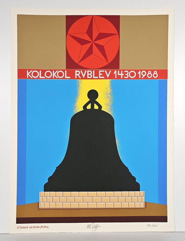 Lucio Del Pezzo (1933-2020) - Dedicato ad Andrey Rublev #1.0