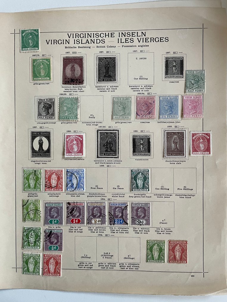 Βρετανικές Παρθένοι Νήσοι - Από παλιά συλλογή στρατηγών #1.0